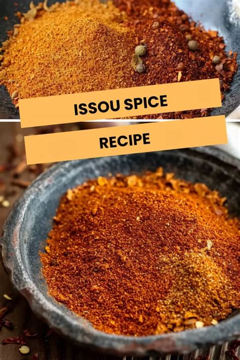 Issou Spice Recipe 